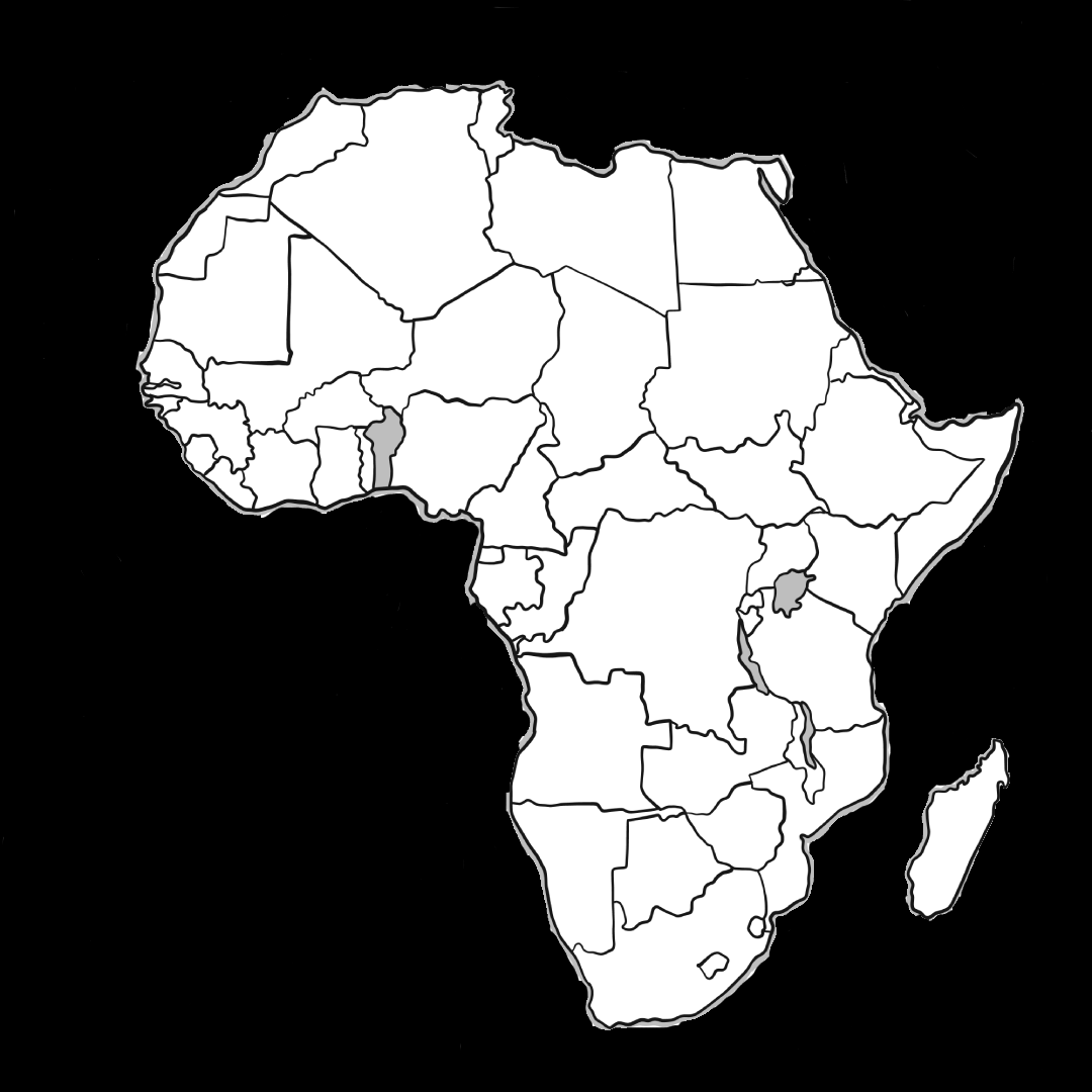 Carte du Sénégal